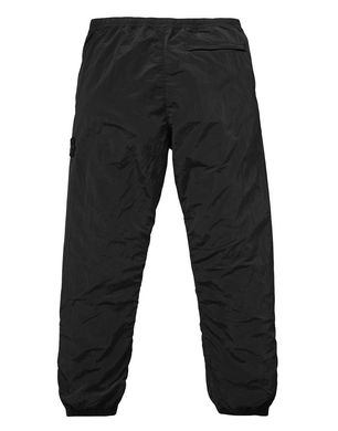 stone island metallic trousers