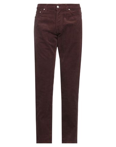 Carhartt Man Pants Cocoa Size 34w-32l Cotton In Brown