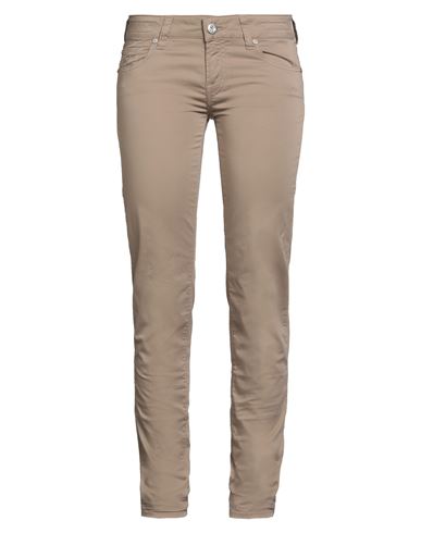 Jacob Cohёn Woman Pants Camel Size 27 Cotton, Elastane In Sand