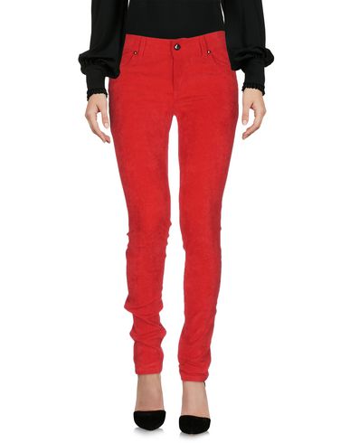 Woman Pants Red Size 26 Polyester, Polyamide, Elastane