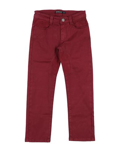 Siviglia Toddler Boy Pants Burgundy Size 6 Cotton, Elastane In Red