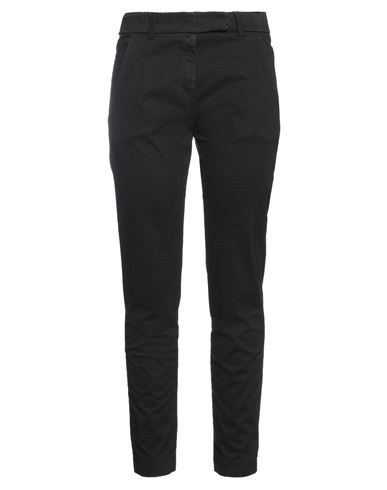 Merci .., Woman Pants Black Size 8 Cotton, Elastane