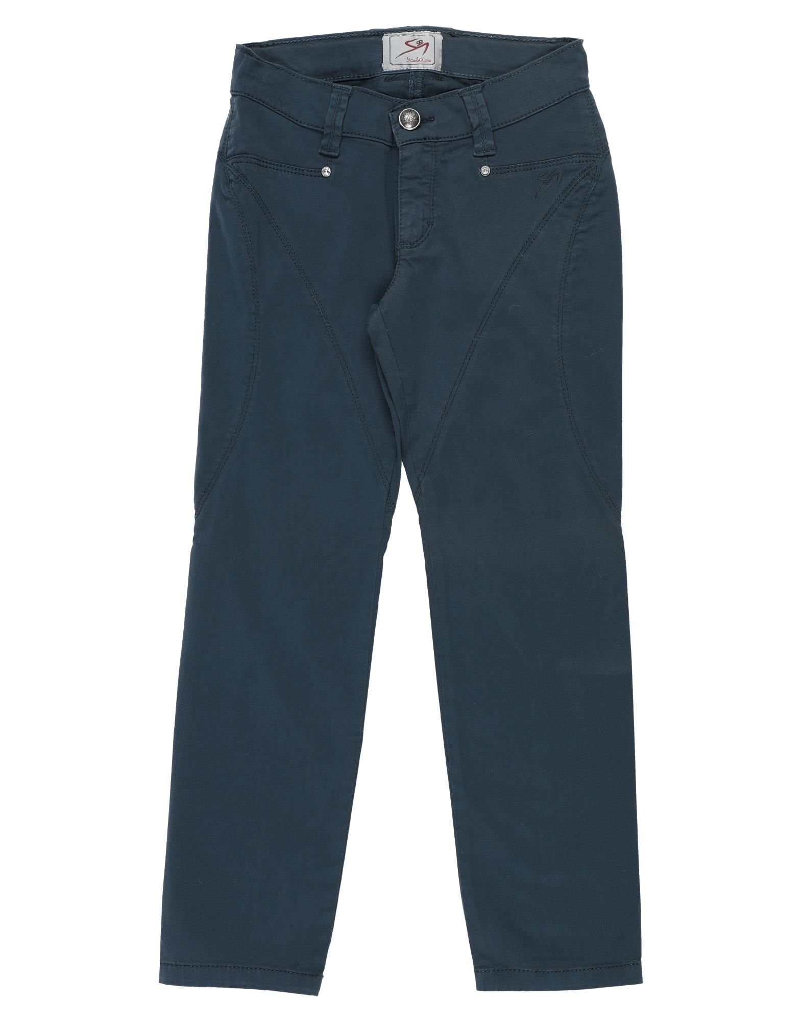 9.2 By Carlo Chionna Kids' Pants In Blue