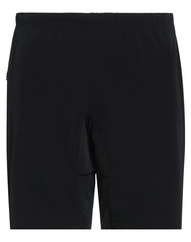 Vertical Man Shorts & Bermuda Shorts Black Size XL Polyamide, Elastane