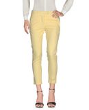 DONDUP Damen Hose Farbe Hellgelb Gr��e 4