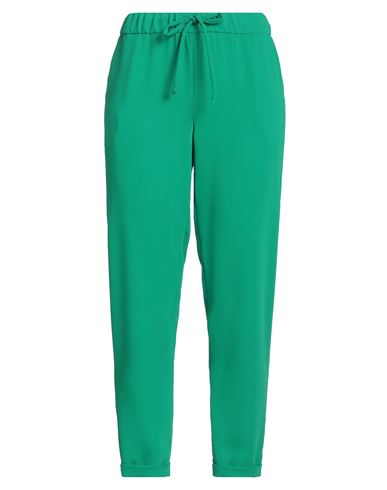 P.A.R.O.S.H P. A.R. O.S. H. WOMAN PANTS GREEN SIZE XS POLYESTER 