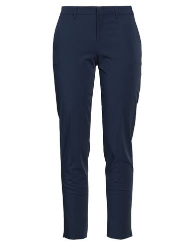 Shop Pt Torino Woman Pants Navy Blue Size 8 Cotton, Polyamide, Elastane