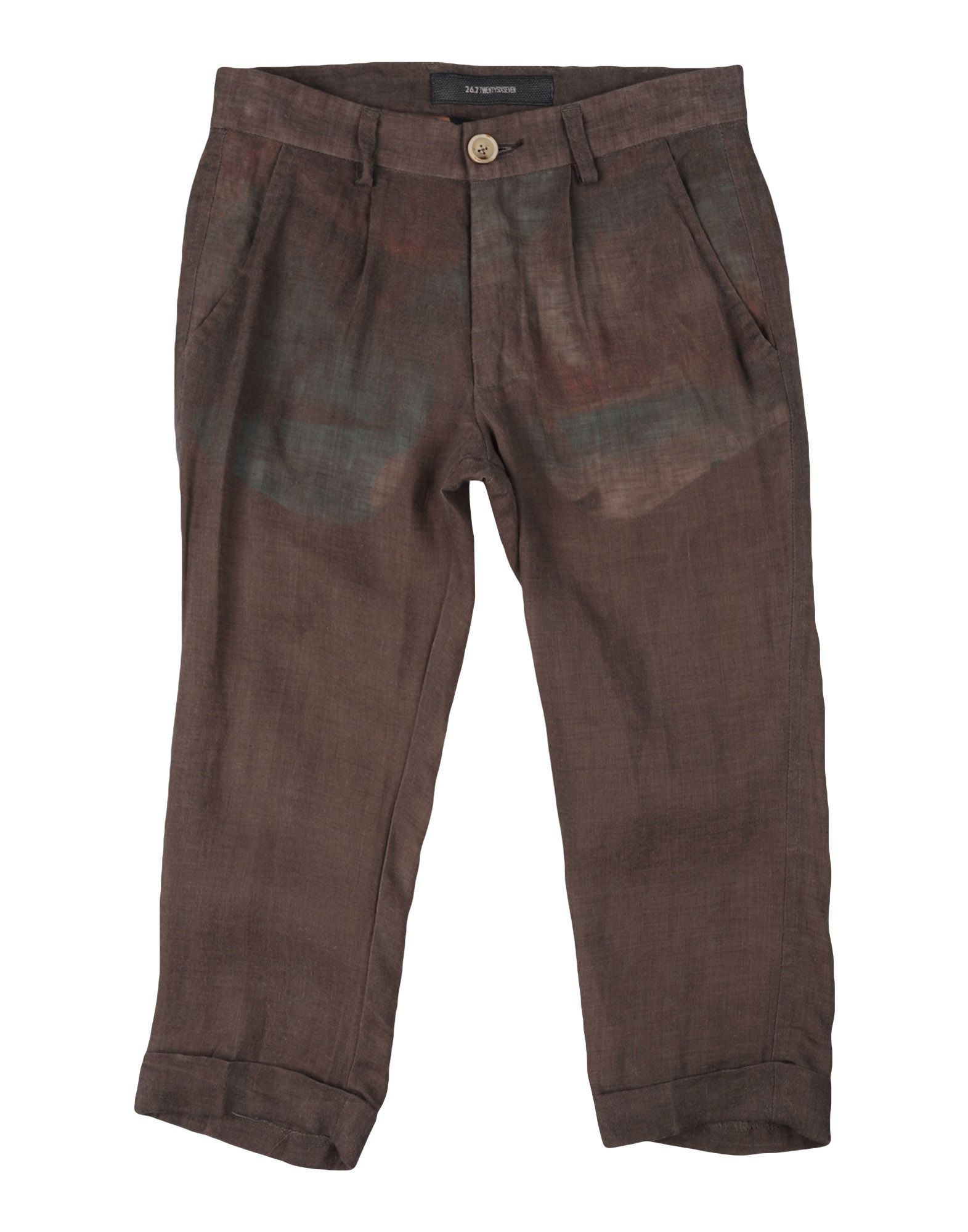 26.7 Twentysixseven Kids' Casual Pants In Dark Brown