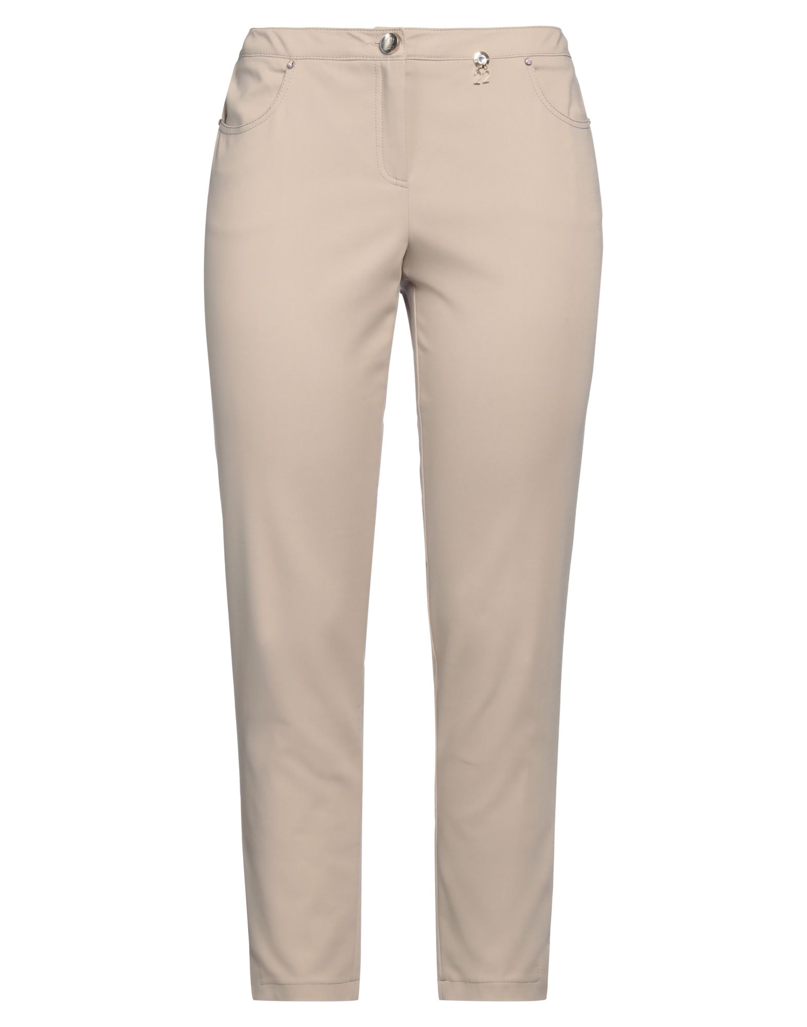 22 Maggio By Maria Grazia Severi Pants In Beige