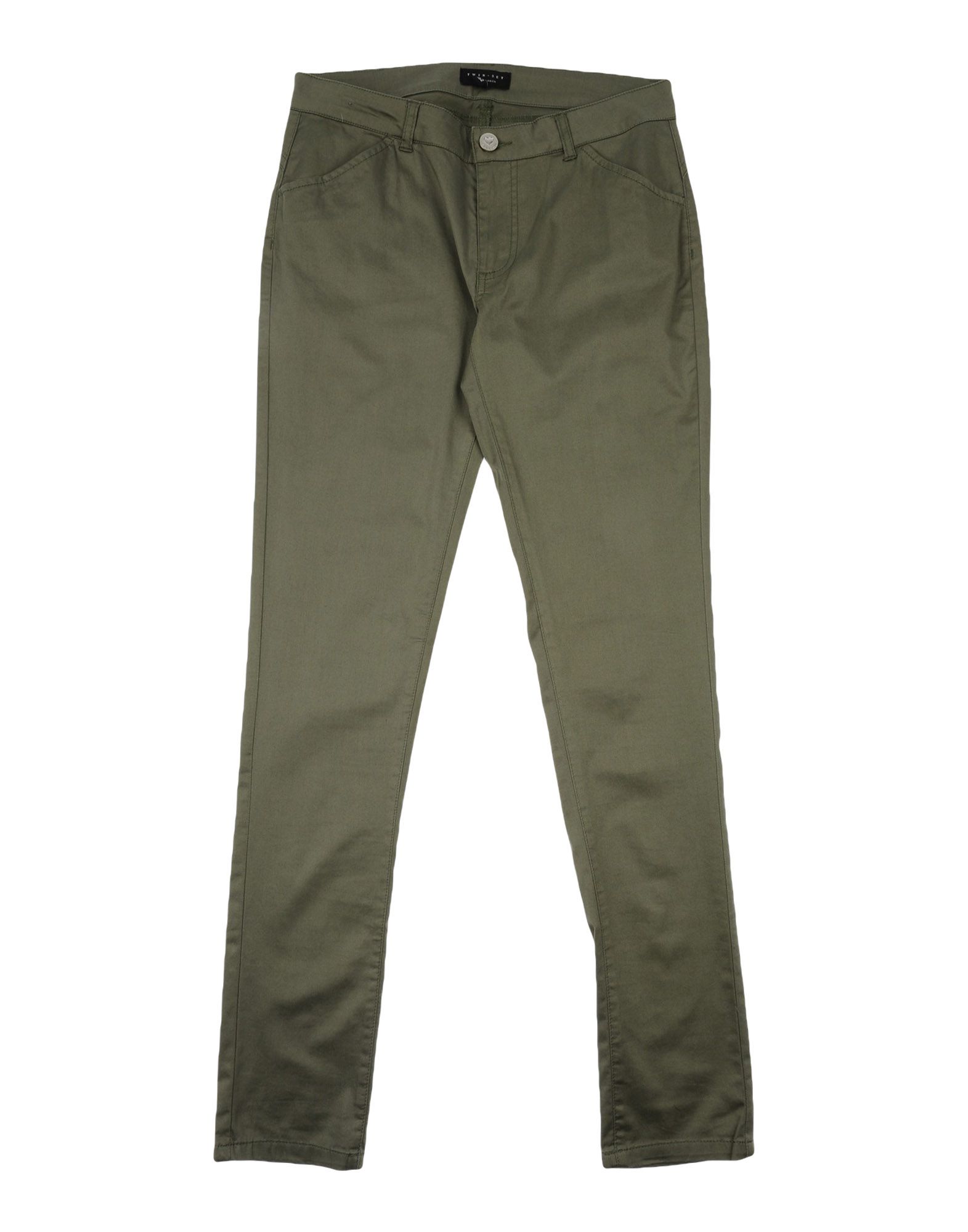 Twinset Pants In Military Green