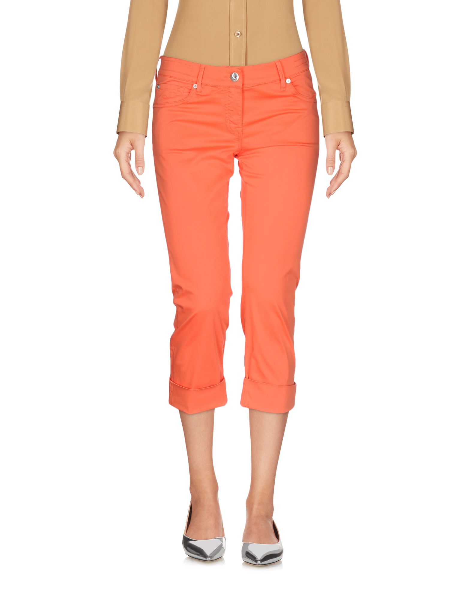 Jacob Cohёn Cropped Pants In Red