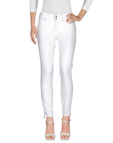 Jonny-q Woman Jeans White Size 32 Cotton, Polyester, Elastane