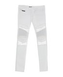 PHILIPP PLEIN Damen Jeanshose Farbe Wei� Gr��e 4