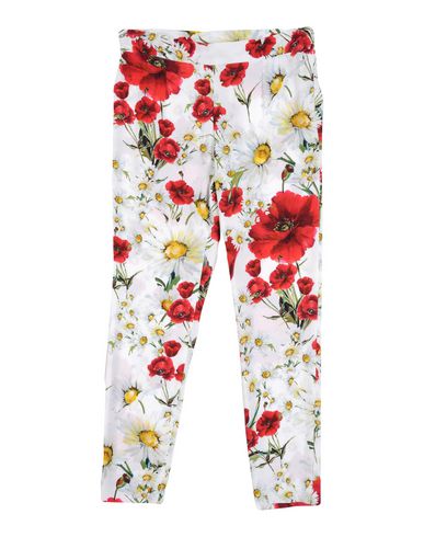 Dolce & Gabbana Toddler Girl Pants White Size 5 Viscose In White