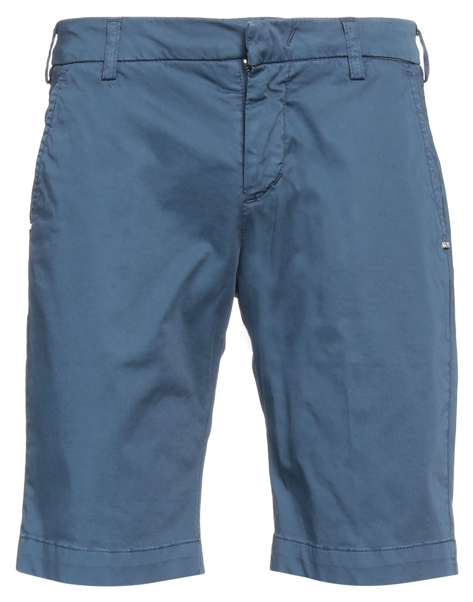 Coroglio By Entre Amis Man Shorts & Bermuda Shorts Slate Blue Size 30 Cotton, Elastane