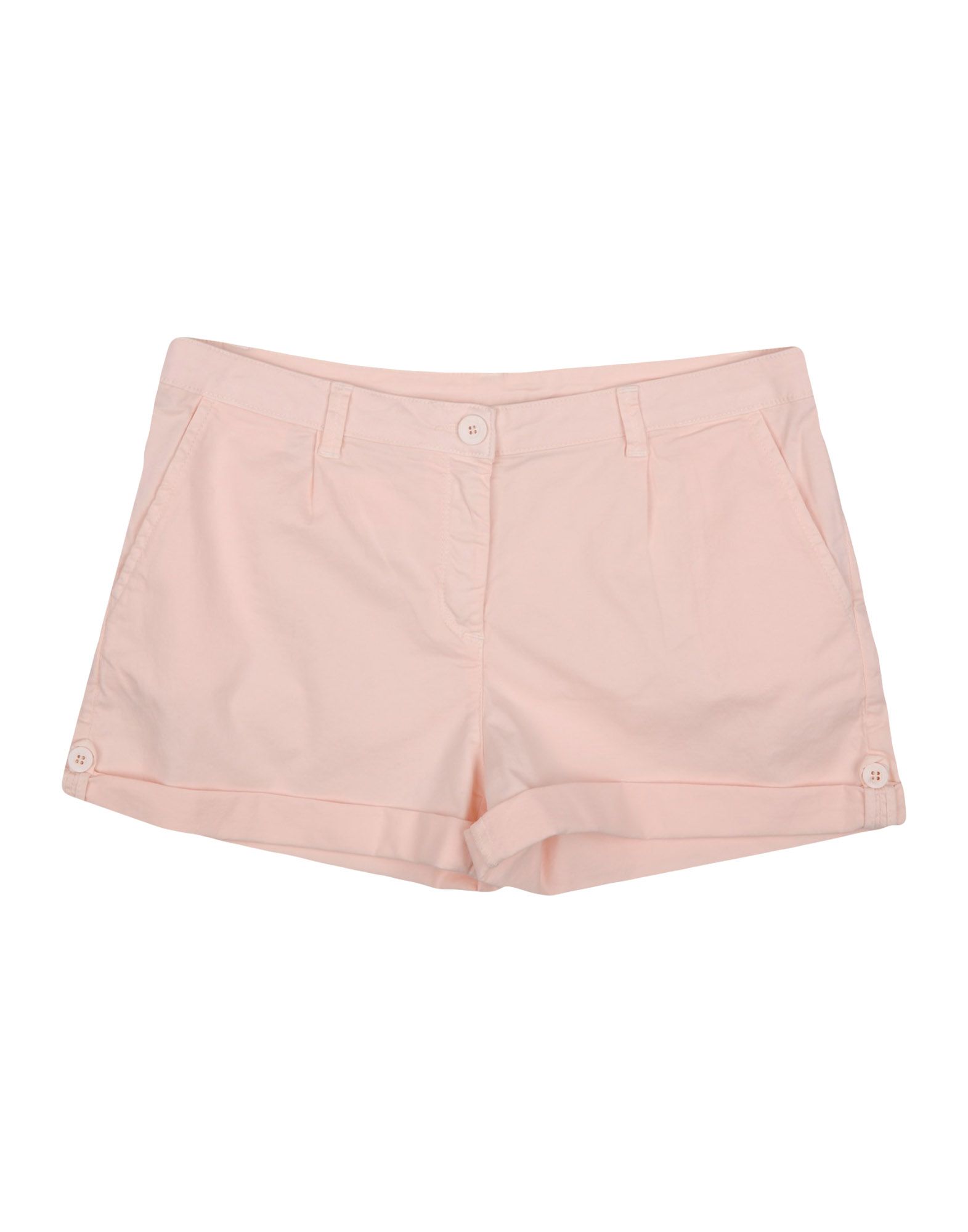 Manila Grace Denim Kids' Shorts In Light Pink