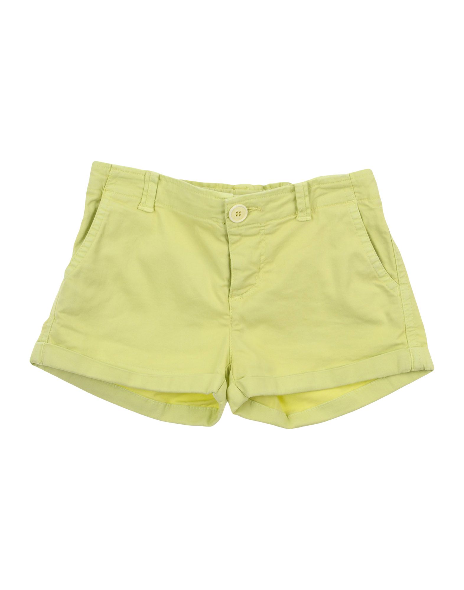 Manila Grace Denim Kids' Shorts & Bermuda Shorts In Light Green