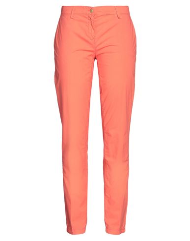 Woman Pants Orange Size 24 Cotton