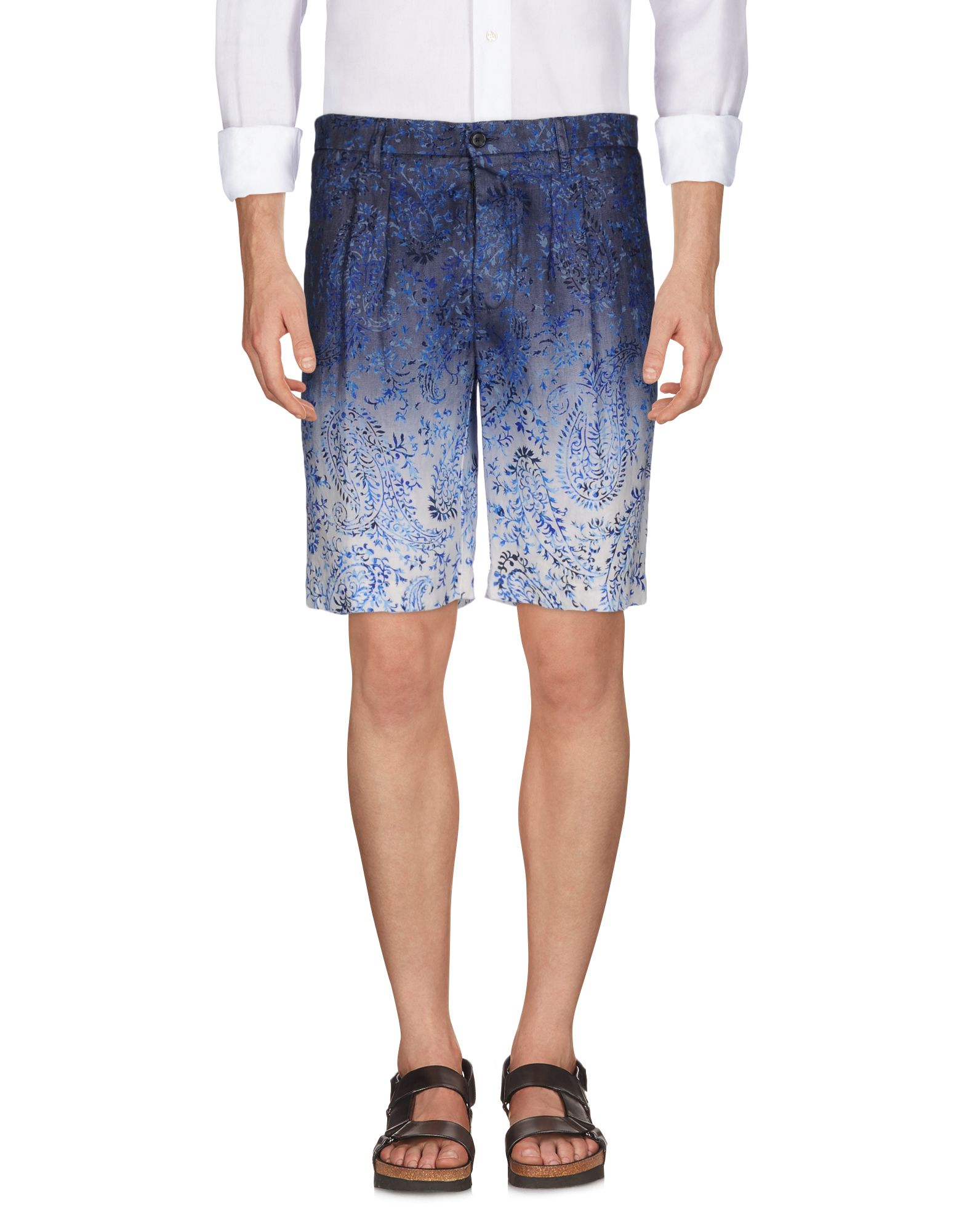 Etro Shorts & Bermuda In Dark Blue
