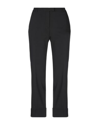 Woman Pants Black Size 10 Virgin Wool, Polyamide, Elastane