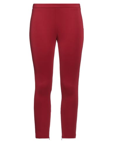 Kaos Woman Pants Red Size L Polyester, Elastane