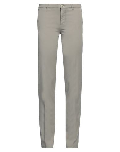 Woman Pants Grey Size 10 Lyocell, Cotton, Elastane