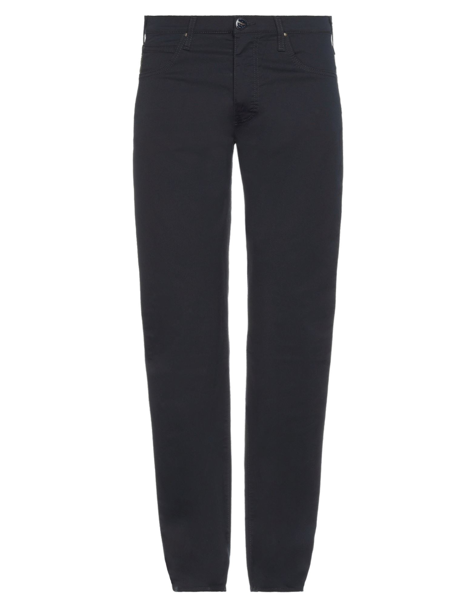 Armani Jeans Casual Pants In Dark Blue