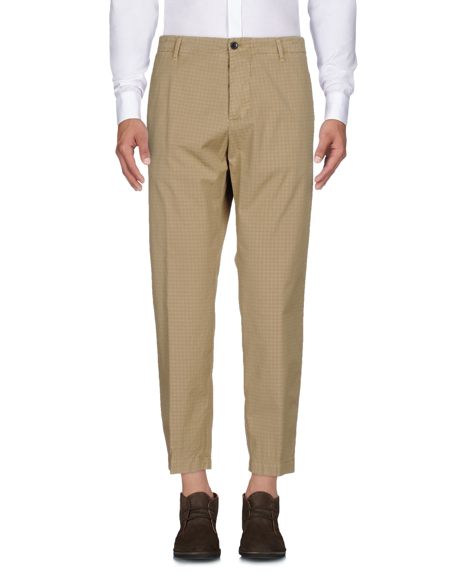 MYTHS MYTHS MAN PANTS BEIGE SIZE 38 COTTON, ELASTANE,36986239IJ 3