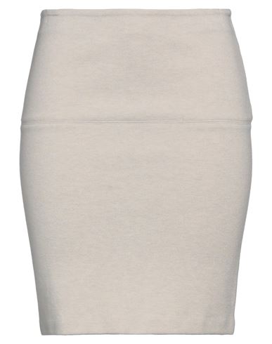 Majestic Filatures Woman Mini Skirt Beige Size 1 Merino Wool