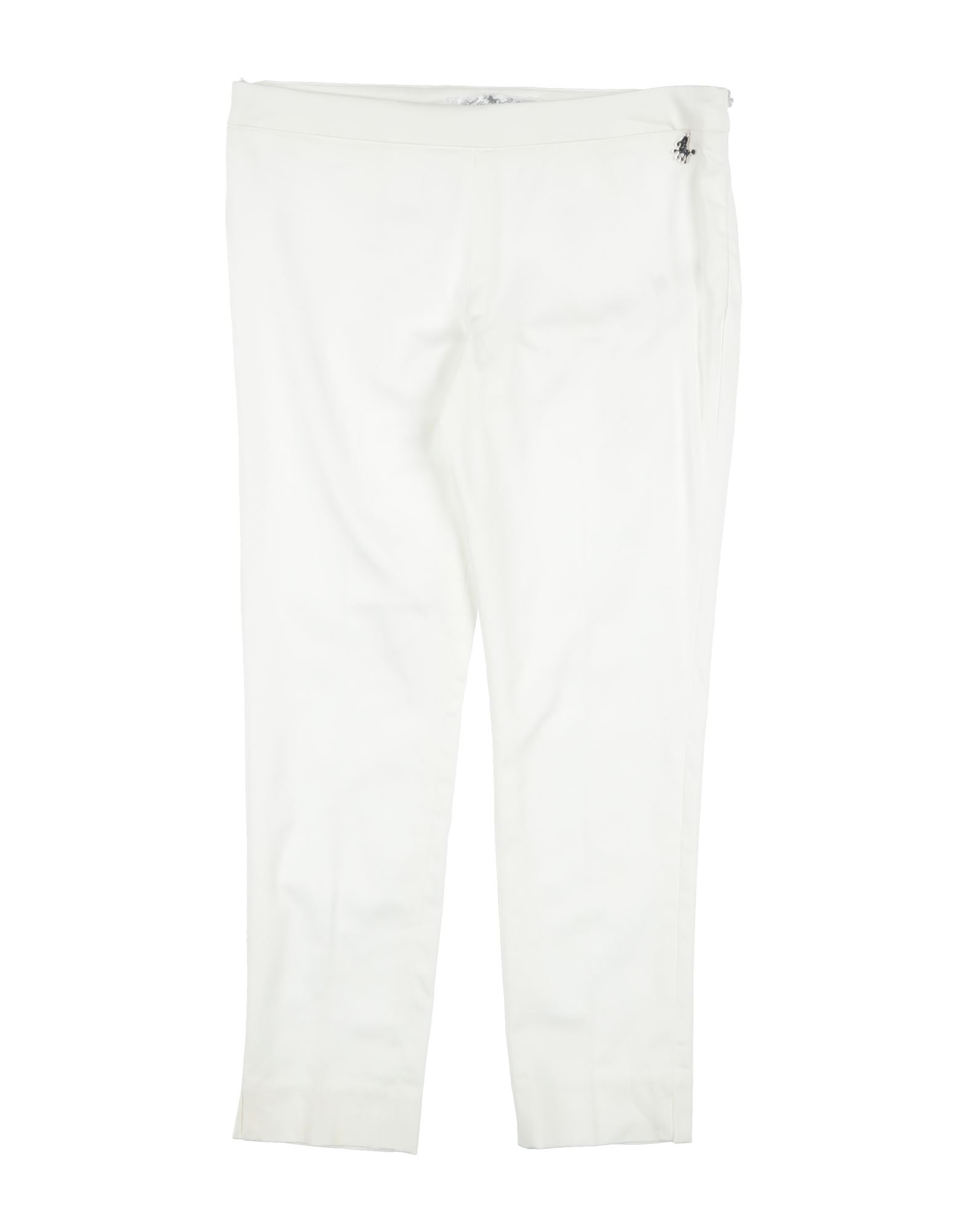 Shop L:ú L:ú By Miss Grant Toddler Girl Pants White Size 7 Cotton, Elastane