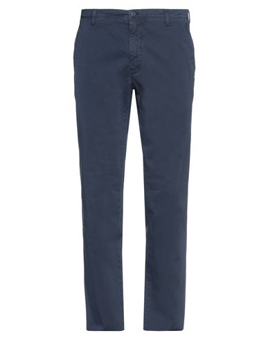 Man Pants Midnight blue Size 28 Cotton, Lycra