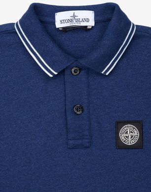 Black stone island store polo