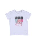 MICROBE by MISS GRANT M�dchen 0-24 monate Kurz�rmliges T-Shirt Farbe Wei� Gr��e 8