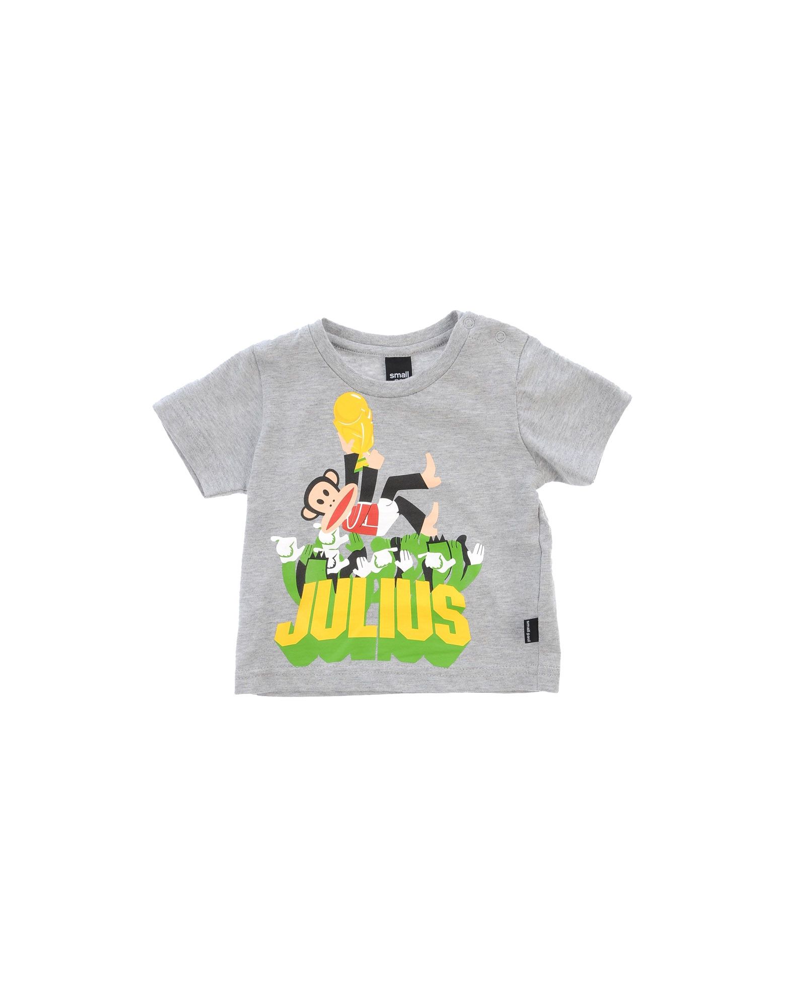 Small Paul By Paul Frank Kids' T-shirts In Light Grey