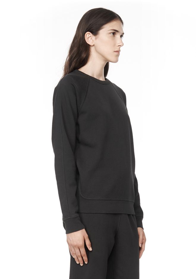 vintage fleece crewneck sweatshirt