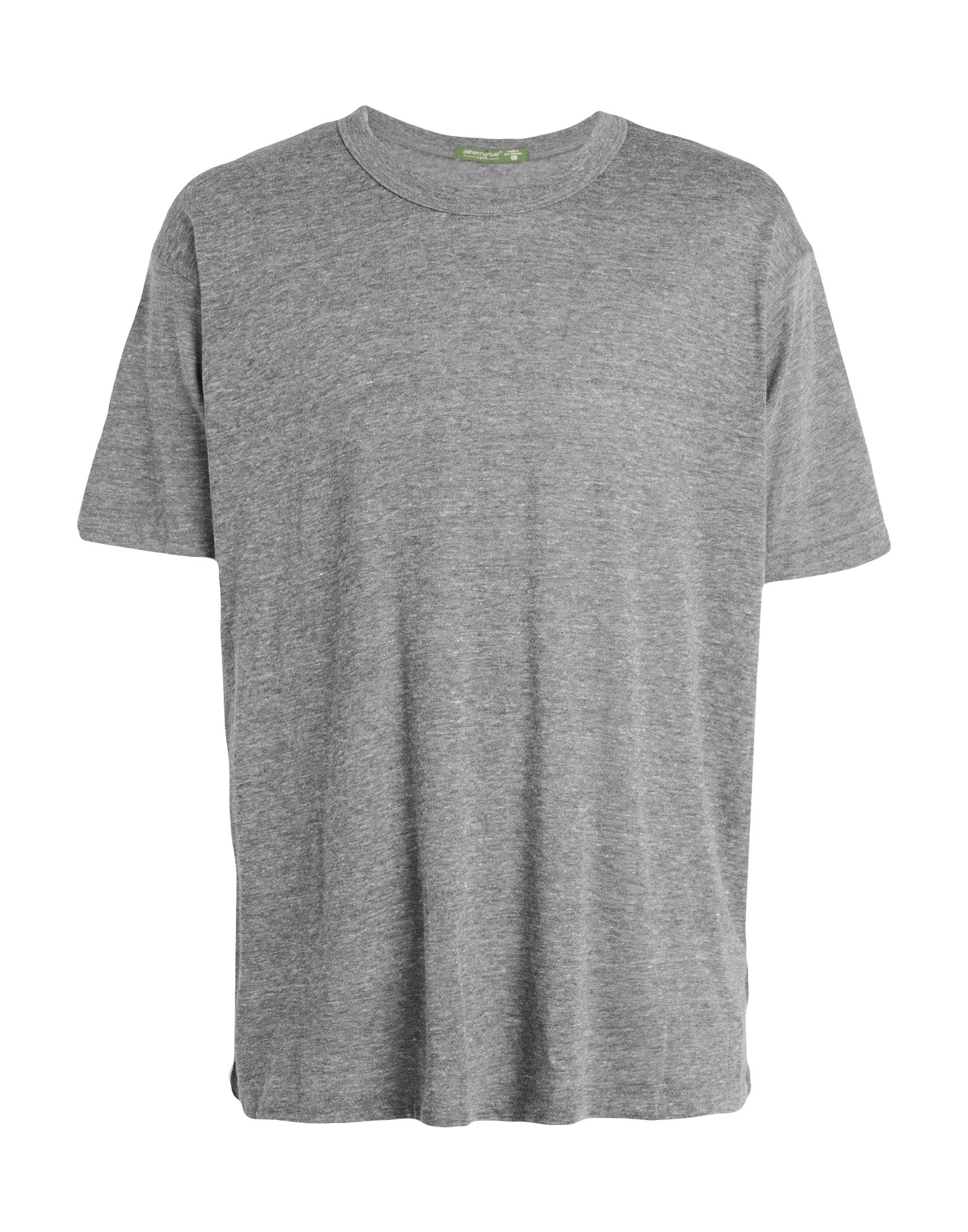 Shop Alternative Man T-shirt Grey Size Xxl Polyester, Cotton, Rayon