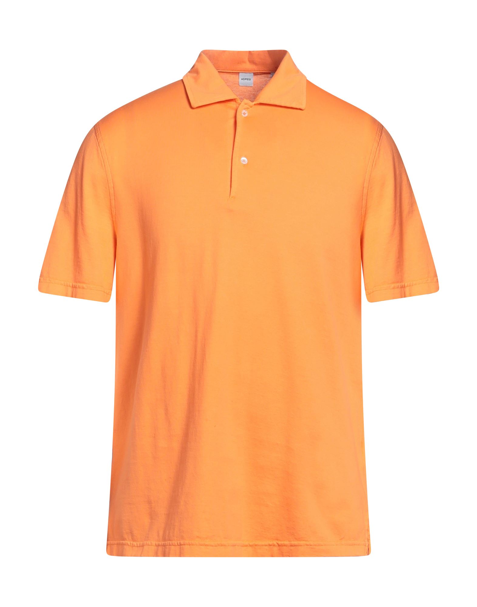 Aspesi Polo Shirts In Orange