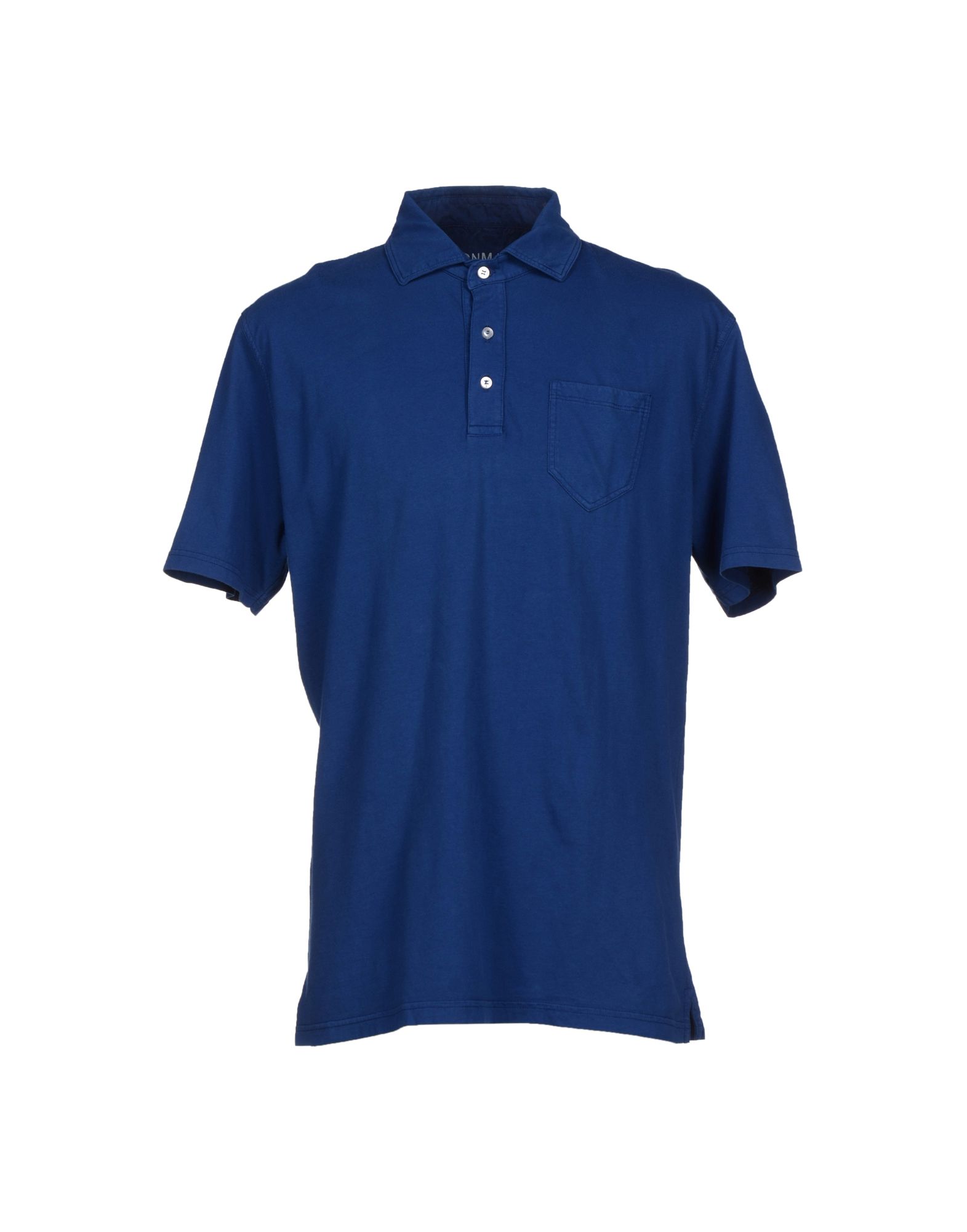 《送料無料》THIRD DENIM LTD. メンズ ポロシャツ ブルー S コットン 100%