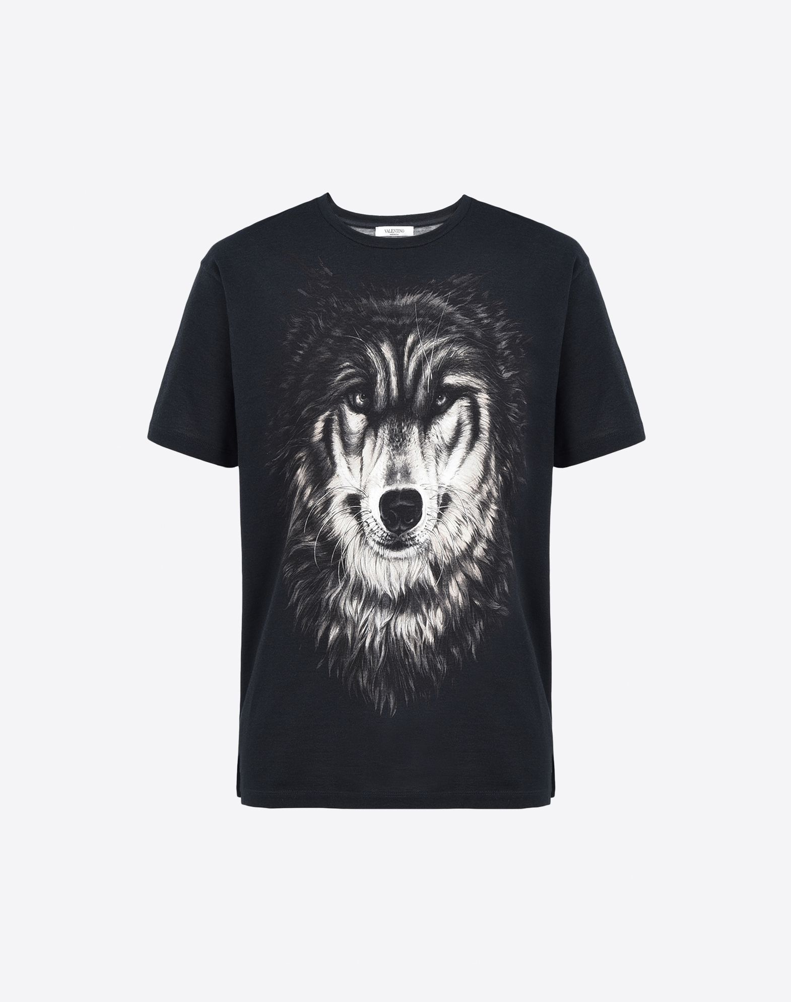 Valentino Uomo Wolf Print t Shirt, t Shirts And Sweatshirts for Men ...