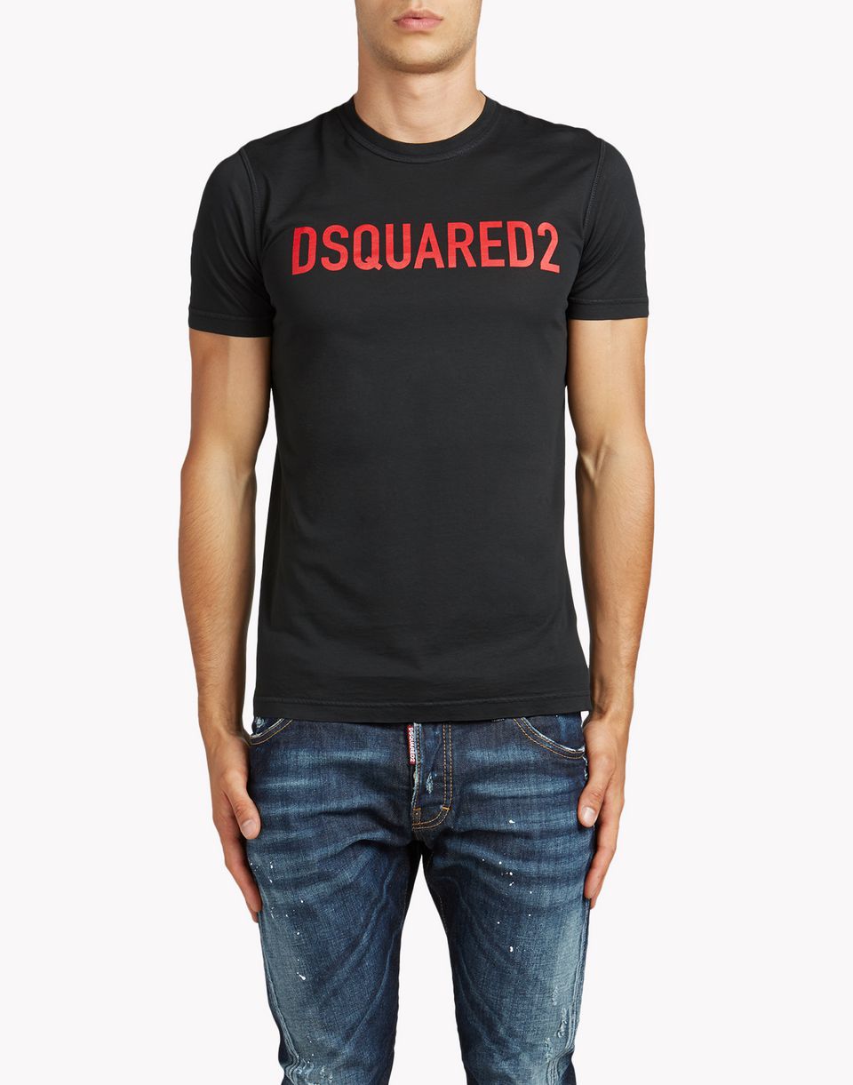 Dsquared2 T Shirt Black - Short Sleeve t Shirts for Men | Official Store