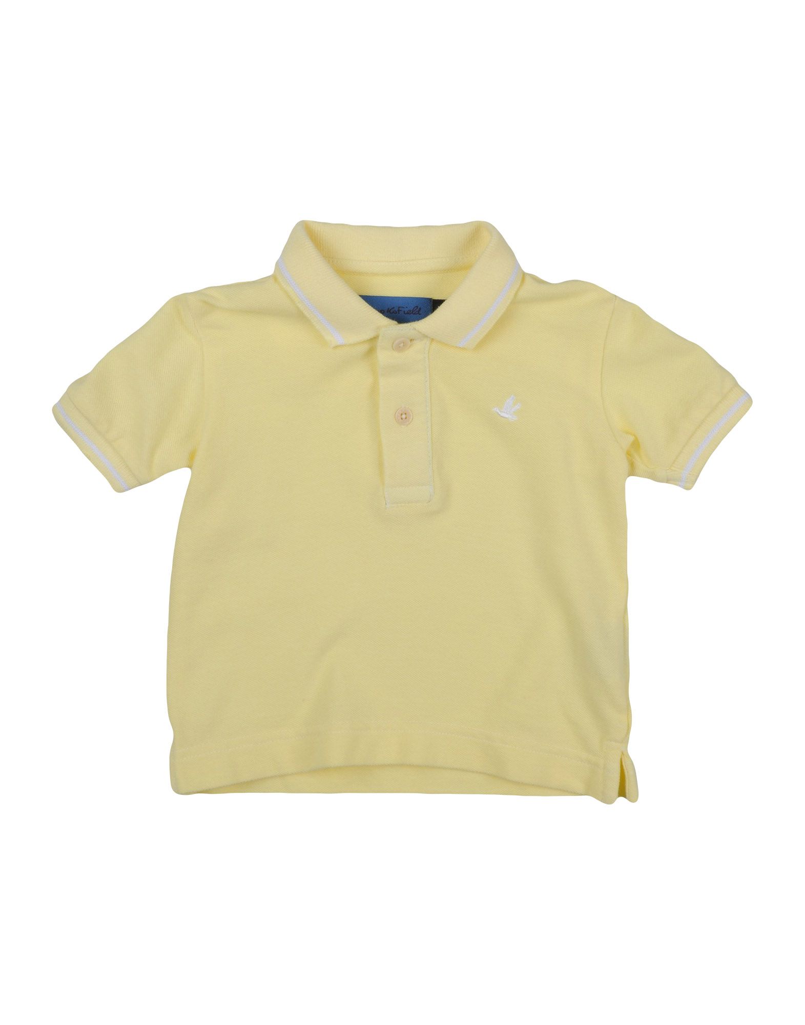 Brooksfield Kids' Polo Shirts In Light Yellow
