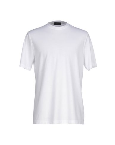 Shop Zanone Man T-shirt White Size 48 Cotton