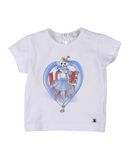 MICROBE by MISS GRANT M�dchen 0-24 monate T-shirts Farbe Wei� Gr��e 4