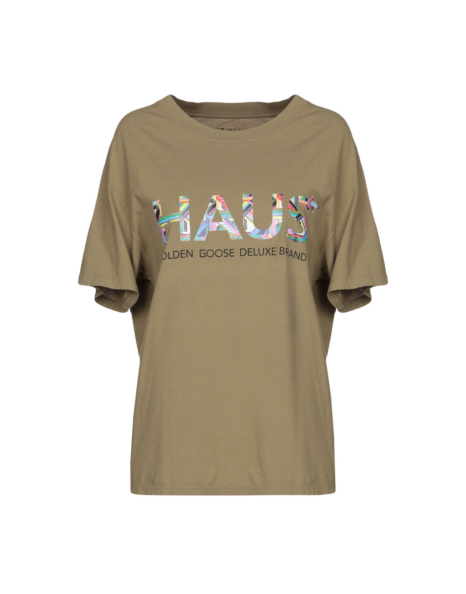 Haus Golden Goose T-shirts In Military Green