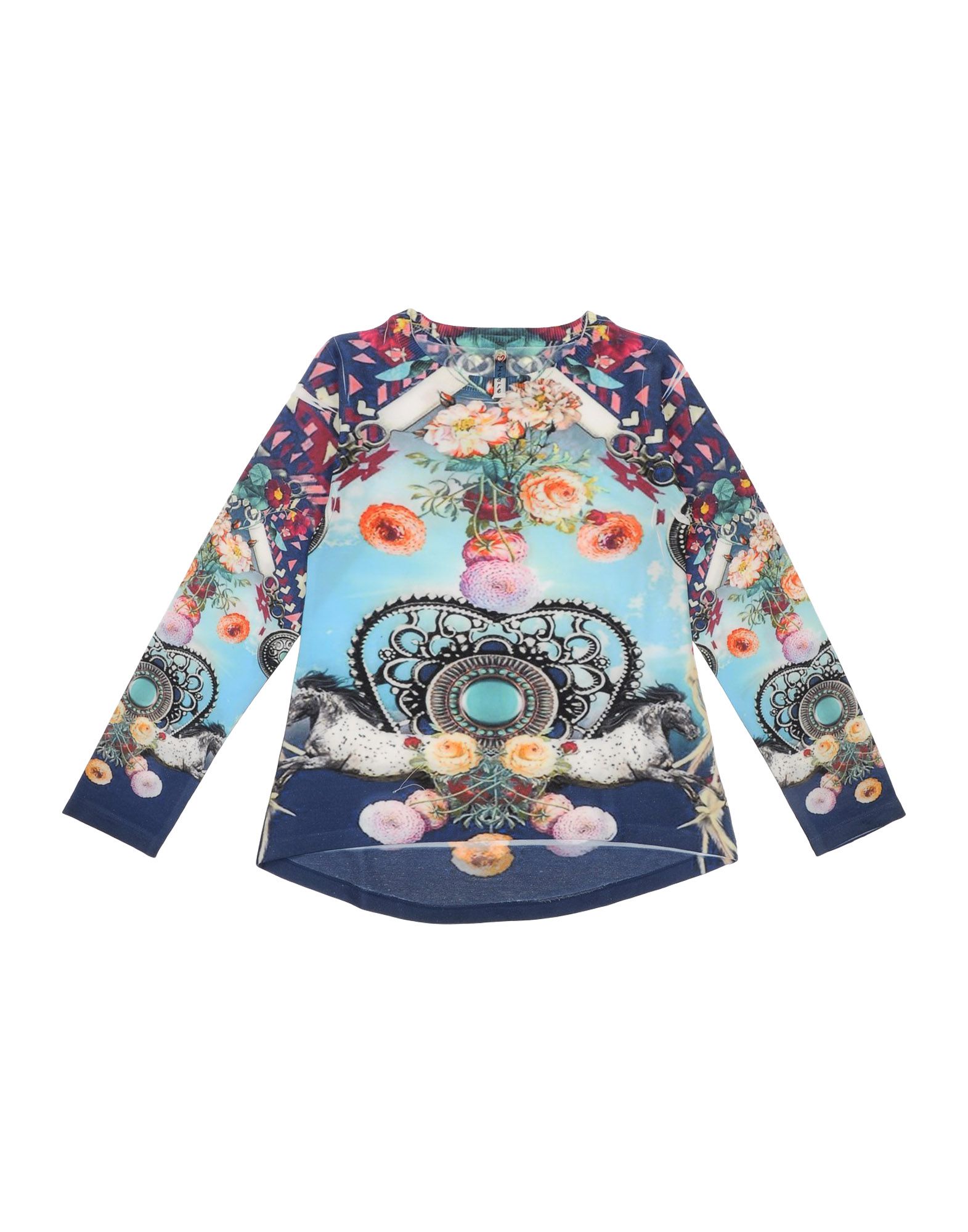 Толстовка  - Голубой цвет