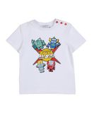FRANKIE MORELLO Jungen 0-24 monate T-shirts Farbe Wei� Gr��e 6