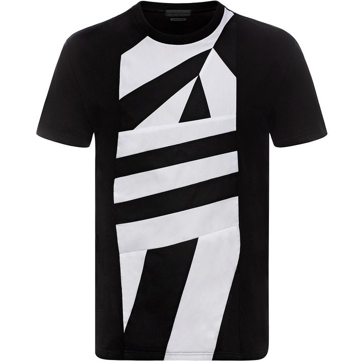 Dazzle Patchwork T Shirt Alexander McQueen | T Shirt | t Shirts Polos