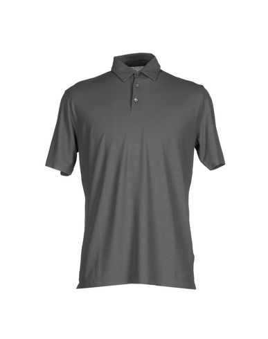 By Slowear Man Polo shirt Grey Size 36 Cotton