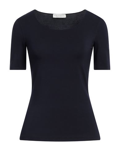 Woman T-shirt Midnight blue Size XS Viscose, Elastane