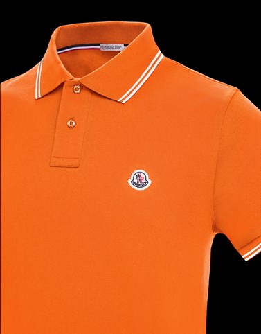 moncler orange t shirt
